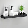 Bathroom Shelf Wall Shelves Shelf Aluminum Black