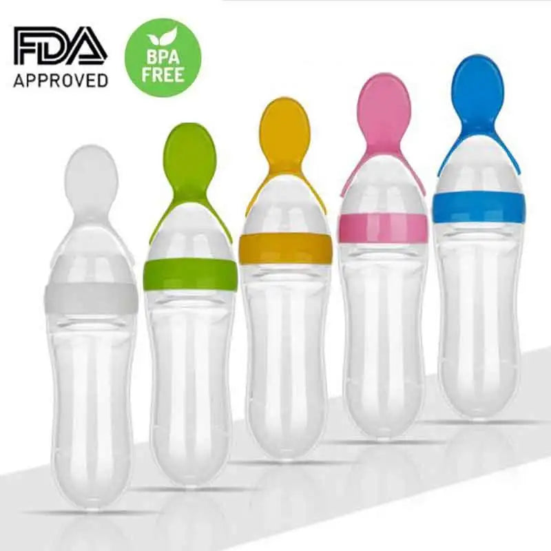 Silicone Baby Bottle Spoon