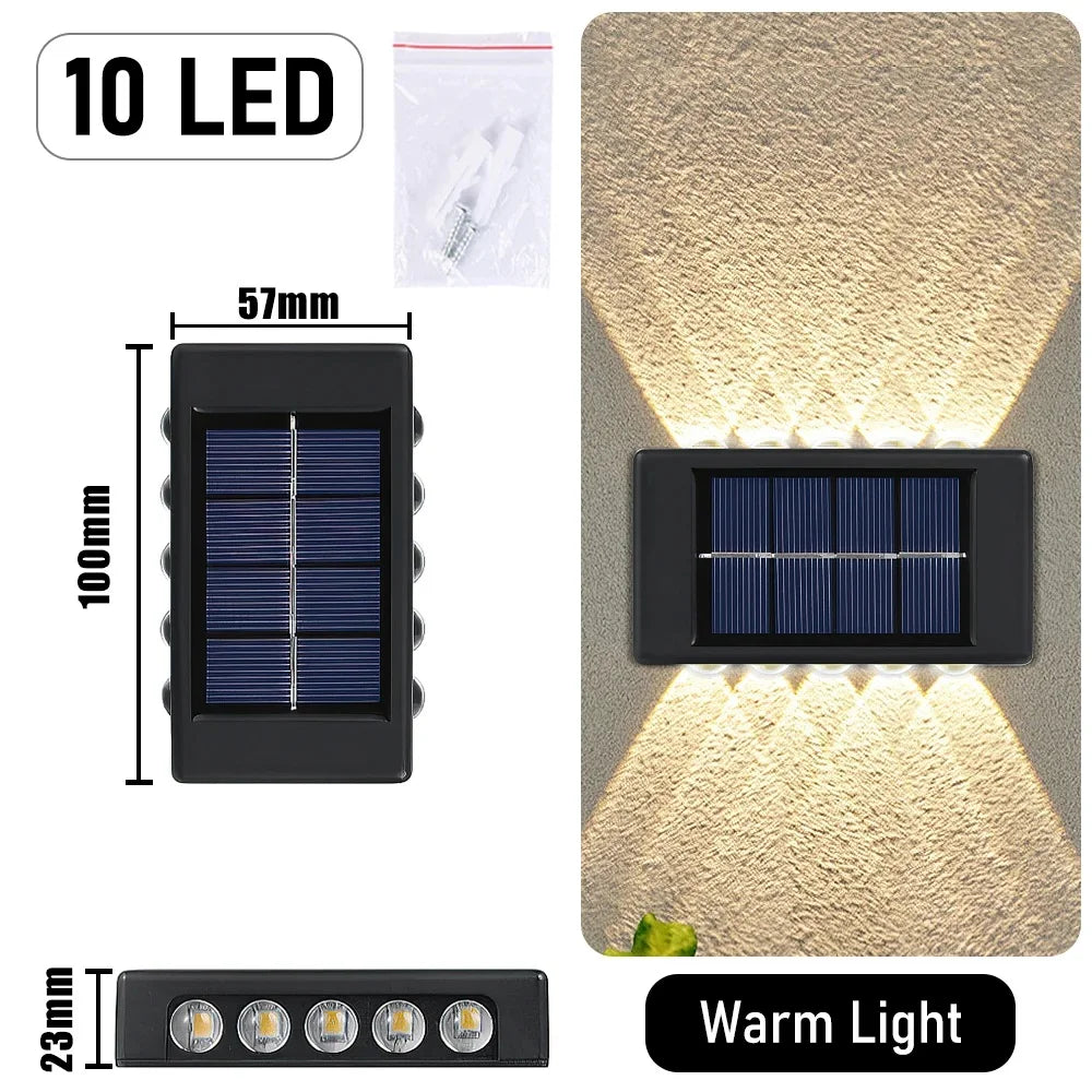 Christmas Solar Wall Lamp