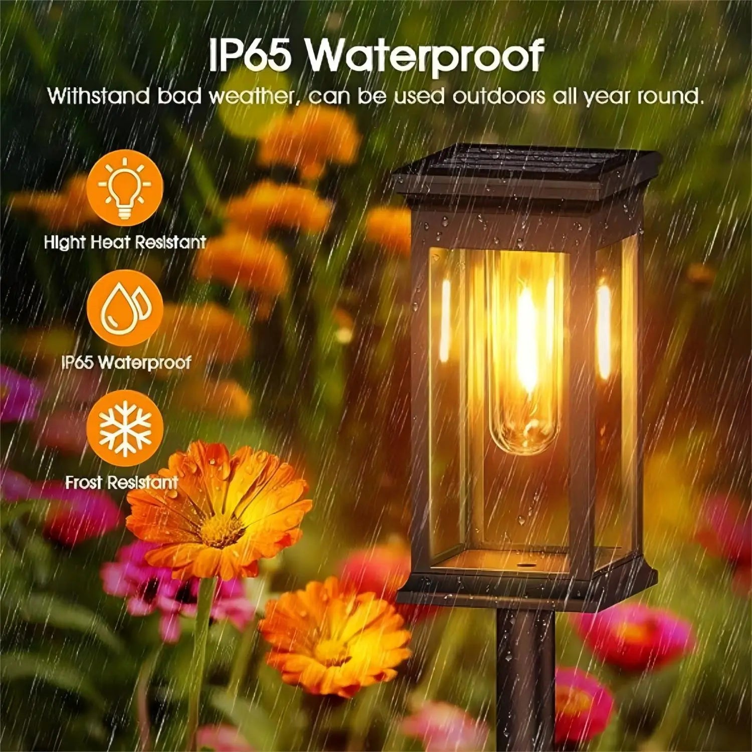 Outdoor Solar Pathway Lights