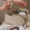 Travel Makeup Bag with Divider