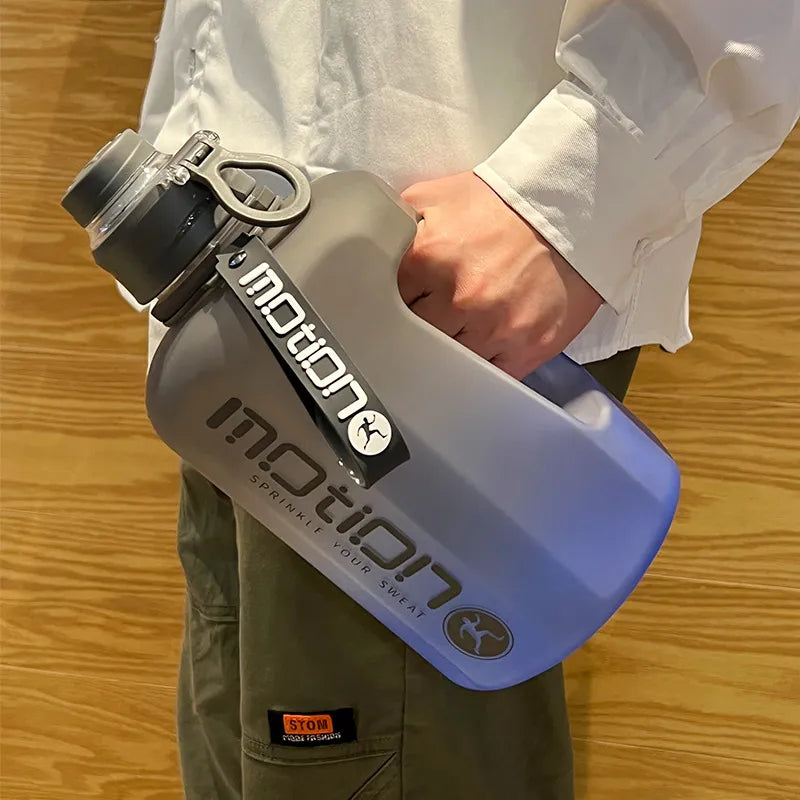 2L Sports Water Bottle with Straw