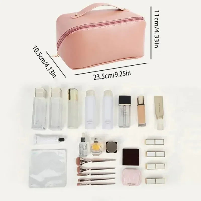 Travel Makeup Bag with Divider