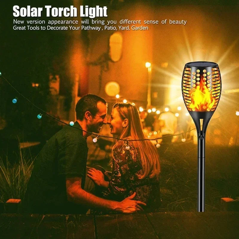 Solar Flame Torch Lights