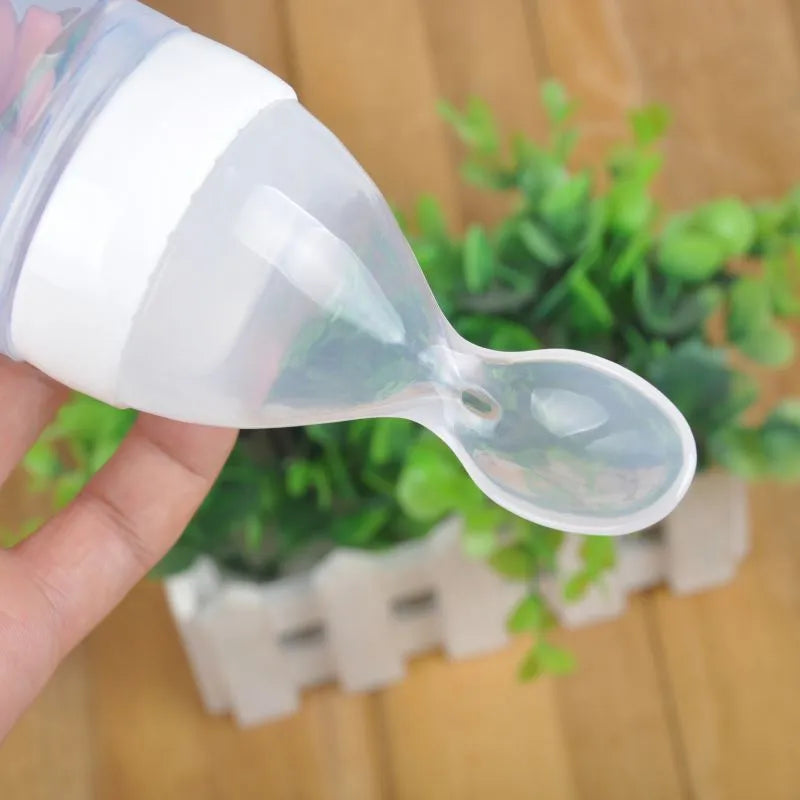 Silicone Baby Bottle Spoon